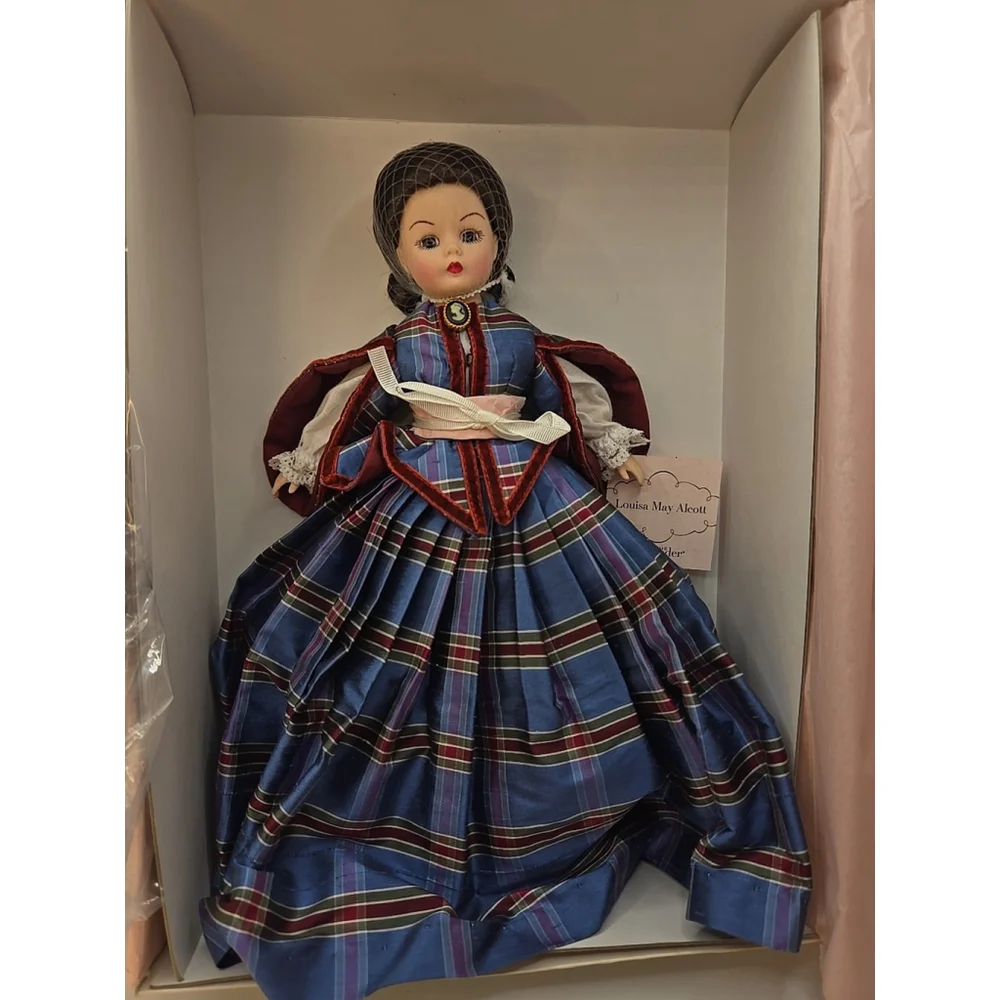 Rare LE Madame Alexander Louisa May Alcott 47030 8' Doll W/Box ,COA 439 Of‎ 500
